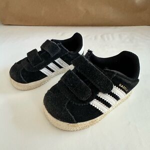 ADIDAS GAZELLE Hook & Loop - Black